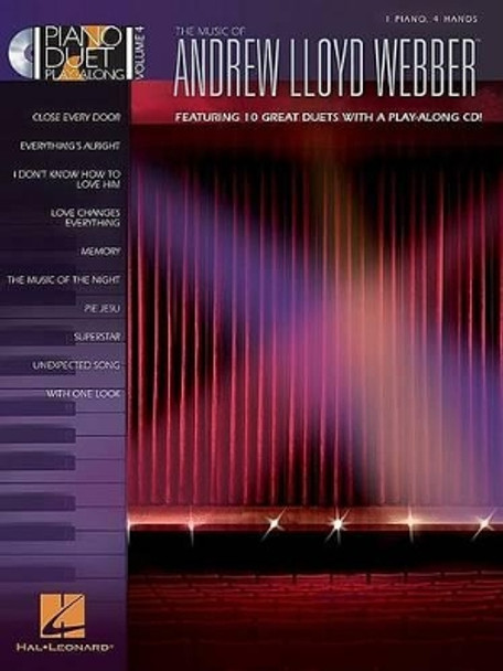 The Music of Andrew Lloyd Webber: Piano Duet Play-Along Volume 4 by Andrew Lloyd Webber 9781423421283 [USED COPY]