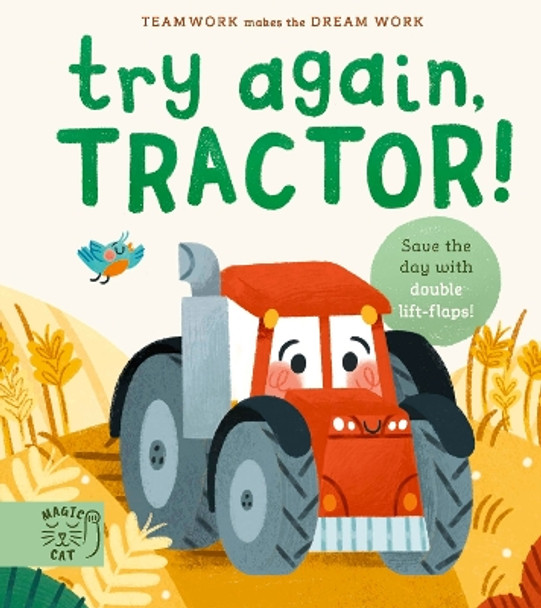 Try Again, Tractor!: Double-Layer Lift Flaps for Double the Fun! by Jennifer Eckford 9781913520571 [USED COPY]