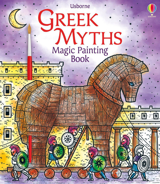 Greek Myths Magic Painting Book by Elzbieta Jarzabek