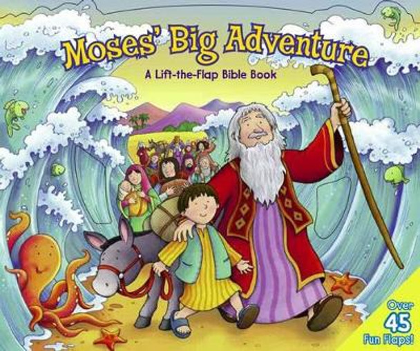 Moses Big Adventure: Lift the Flap Bible Book by Steve Cox 9781860248801 [USED COPY]