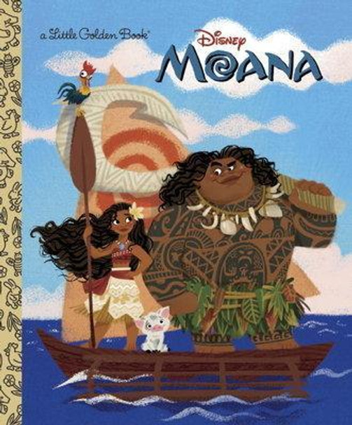 Moana Little Golden Book by Laura Hitchcock 9780736436038 [USED COPY]