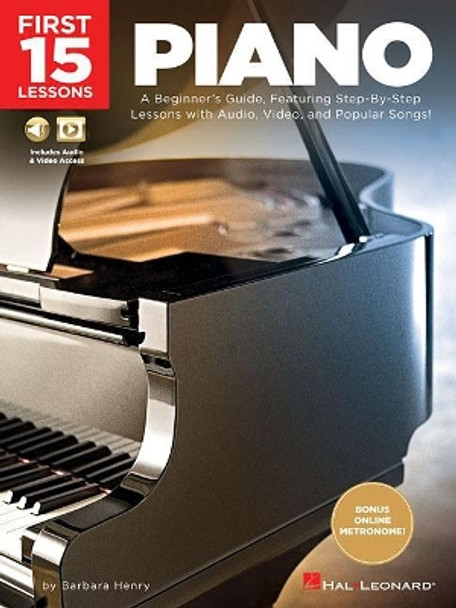 First 15 Lessons - Piano by Author Barbara Henry 9781540012470 [USED COPY]