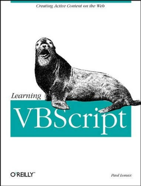 Learning VBScript by Paul Lomax 9781565922471 [USED COPY]