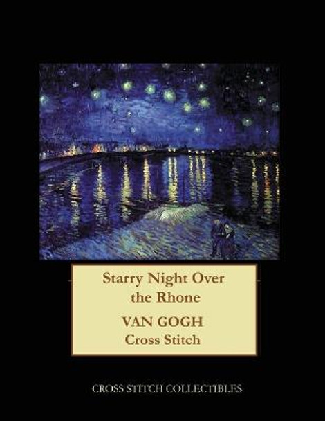 Starry Night Over the Rhone: Van Gogh cross stitch pattern by Kathleen George