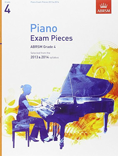 Piano Exam Pieces 2013 & 2014, ABRSM Grade 4: Selected from the 2013 & 2014 Syllabus by Richard Jones 9781848494046 [USED COPY]