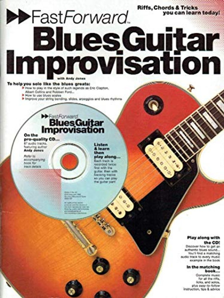 Fast Forward: Blues Guitar Improvisation by Andy Jones 9780711974777 [USED COPY]