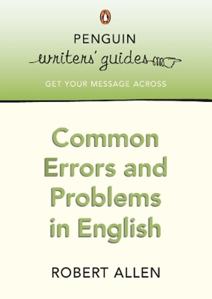 Common Errors and Problems in English by Robert Allen 9780141028217 [USED COPY]