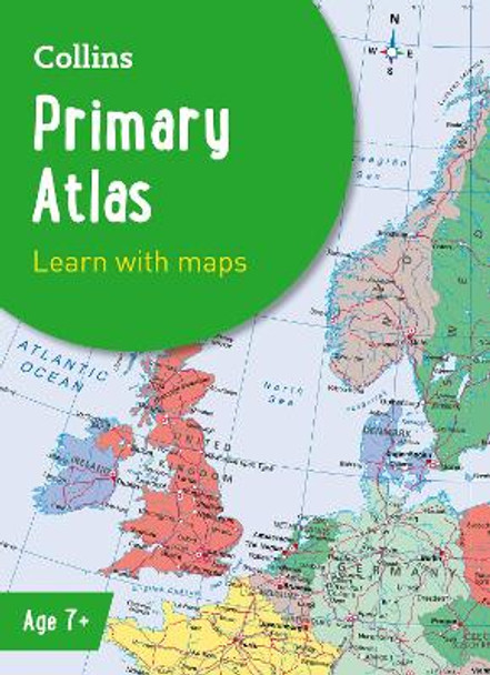Collins Primary Atlas: Ideal for learning at school and at home (Collins School Atlases) Collins Maps 9780008716516
