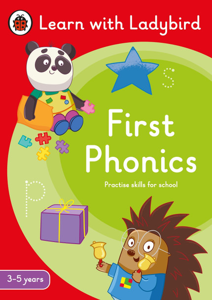 First Phonics: A Learn with Ladybird Activity Book (3-5 years): Ideal for home learning (EYFS) by Ladybird 9780241575574