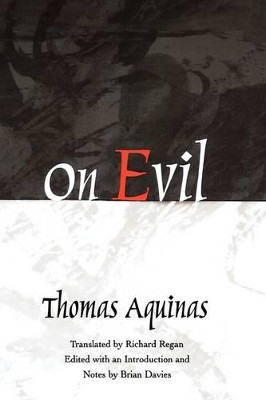 On Evil by Thomas Aquinas 9780195091830