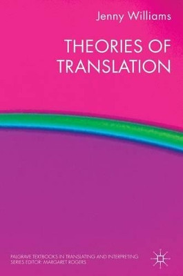 Theories of Translation by Jenny Williams 9780230237643