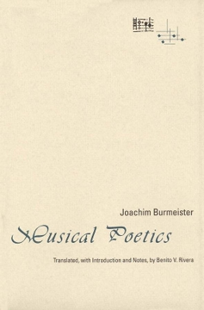 Musical Poetics by Joachim Burmeister 9780300051100