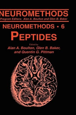 Peptides by Alan A. Boulton 9780896031050