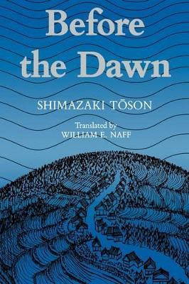 Before the Dawn by Shimazaki Toson 9780824811648
