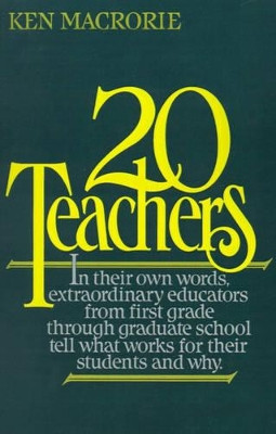 Twenty Teachers by Ken Macrorie 9780195049824