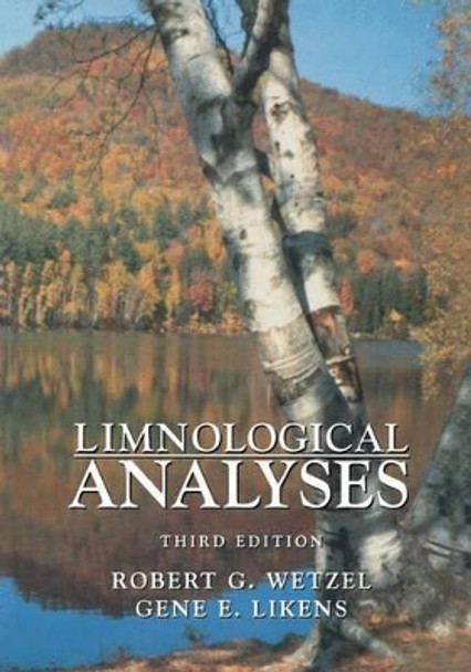 Limnological Analyses by Robert G. Wetzel 9780387989280