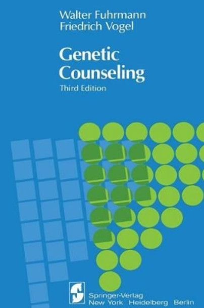 Genetic Counseling by Walter Fuhrmann 9780387907154