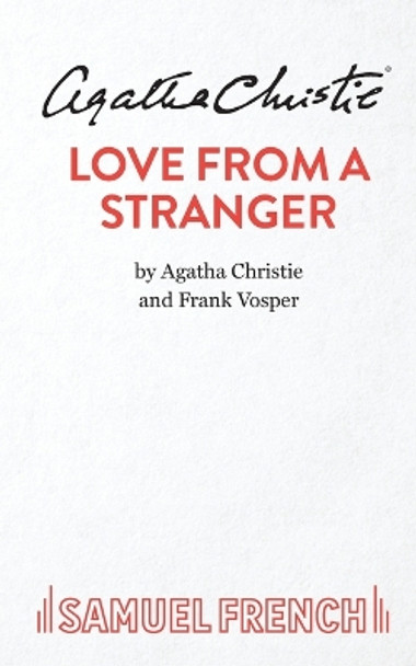 Love from a Stranger by F. Vosper 9780573012488