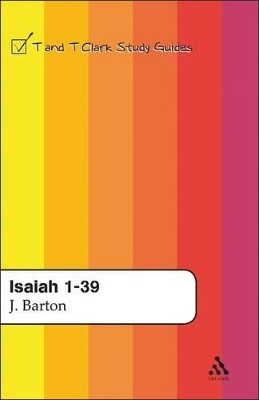 Isaiah 1-39 by Barton 9780567084149