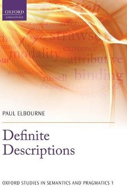 Definite Descriptions by Paul Elbourne 9780199660193