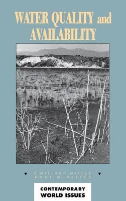 Water Quality and Availability: A Reference Handbook by E. Willard Miller 9780874366471