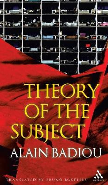 Theory of the Subject by Alain Badiou 9780826496737