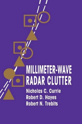 Millimeter-Wave Radar Clutter by Nicholas C. Currie 9780890063453