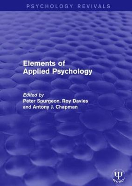 Elements of Applied Psychology by Peter Spurgeon