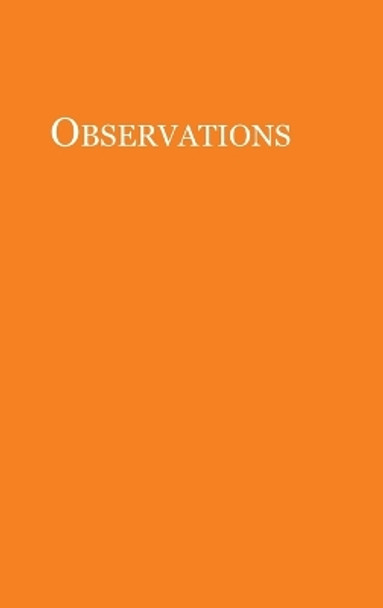 Observations by John Winthrop 9780997024234