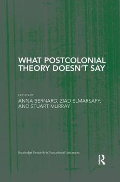 What Postcolonial Theory Doesn't Say by Anna Bernard