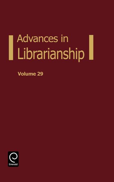 Advances in Librarianship by Danuta A. Nitecki 9780120246298