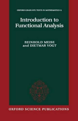Introduction to Functional Analysis by Reinhold Meise 9780198514855
