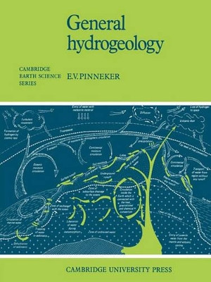 General Hydrogeology by E. V. Pinneker 9780521154833
