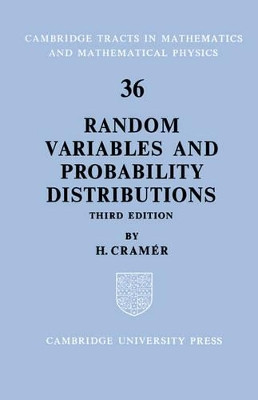 Random Variables and Probability Distributions by H. Cramer 9780521604864