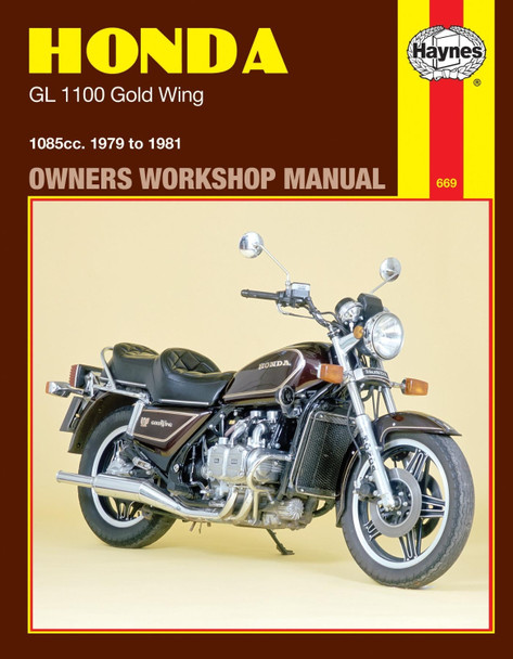Honda GL1100 Gold Wing (79 - 81) by Haynes Publishing