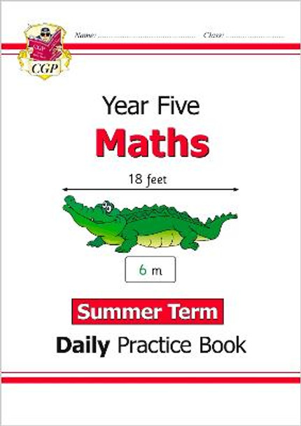 New KS2 Maths Daily Practice Book: Year 5 - Summer Term by CGP Books