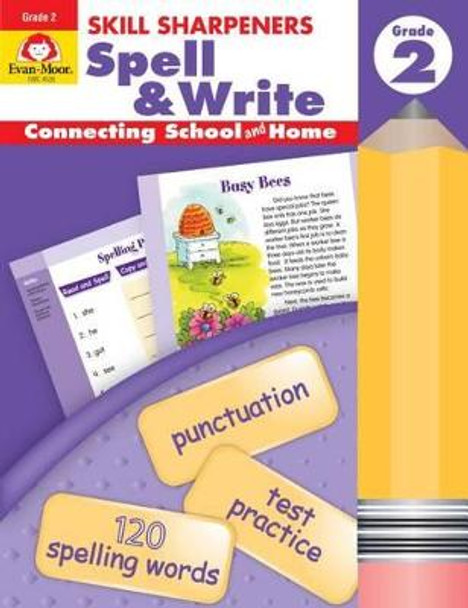 Skill Sharpeners Spell & Write Grade 2 by Evan-Moor Educational Publishers