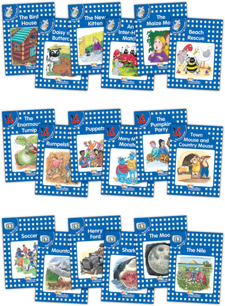 Jolly Phonics Readers, Complete Set Level 4: In Precursive Letters (British English edition) by Sara Wernham
