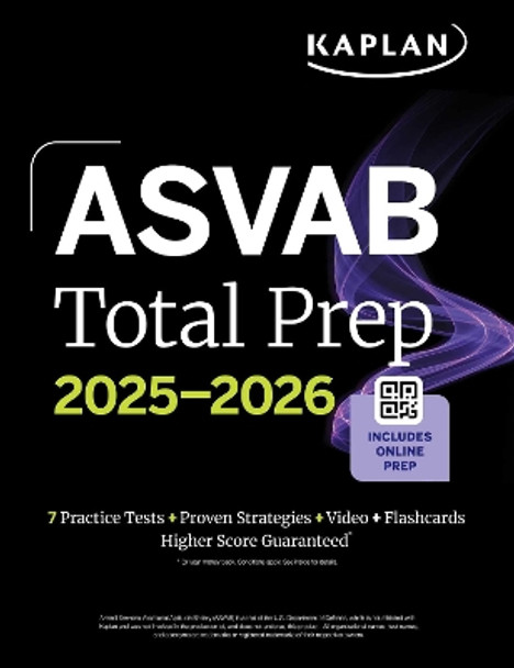 ASVAB Total Prep 2025-2026 Kaplan Test Prep 9781506297200