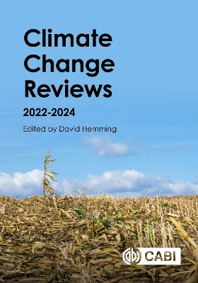 Climate Change Reviews: 2022-2024 David Hemming 9781800629479