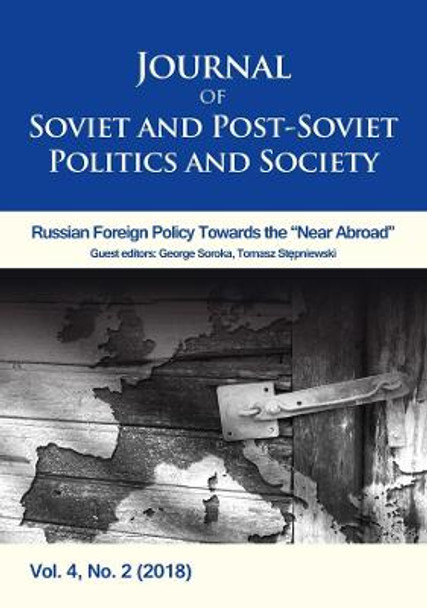 Journal of Soviet and Post-Soviet Politics and Society: 2019/1 by Eleonora Narvselius