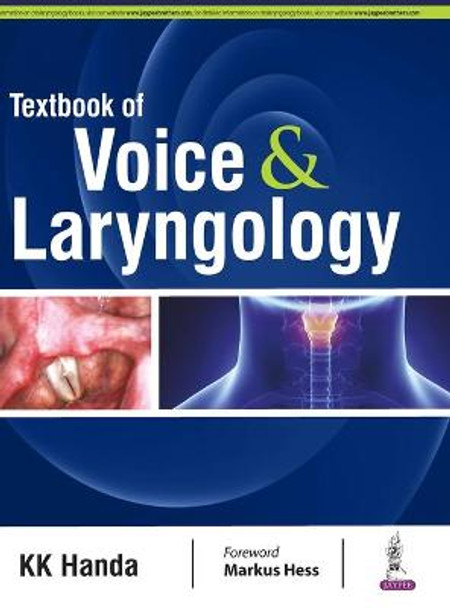 Textbook of Voice & Laryngology by K. K. Handa