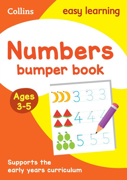 Numbers Bumper Book Ages 3-5 (Collins Easy Learning Preschool) by Collins Easy Learning