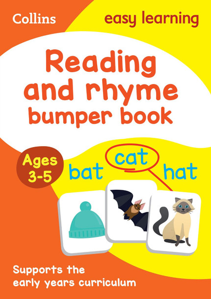 Reading and Rhyme Bumper Book Ages 3-5 (Collins Easy Learning Preschool) by Collins Easy Learning