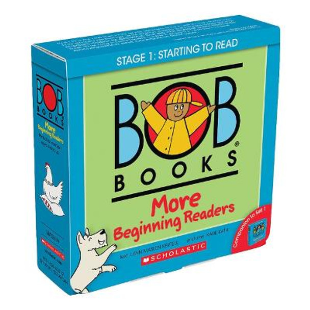 Bob Books - More Beginning Readers Box Set Phonics, Ages 4 and Up, Kindergarten (Stage 1: Starting to Read) by Lynn Maslen Kertell