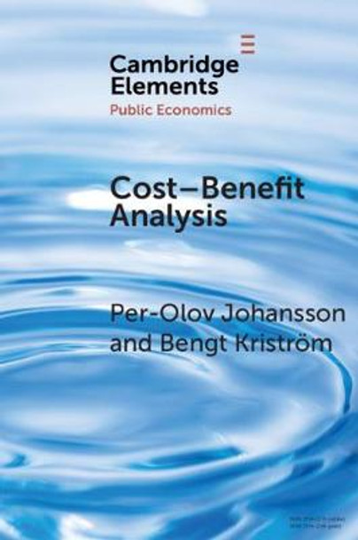 Cost-Benefit Analysis by Per-Olov Johansson