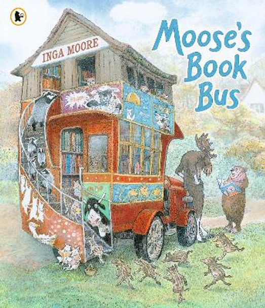 Moose's Book Bus by Inga Moore