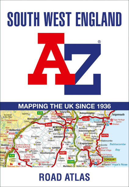 South West England A-Z Road Atlas by A-Z Maps