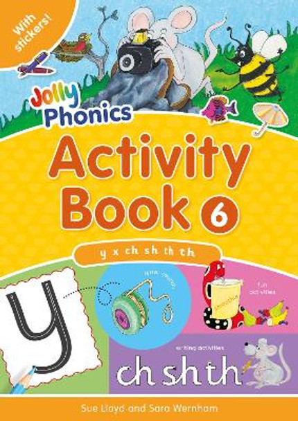 Jolly Phonics Activity Book 6: In Precursive Letters (British English edition) by Sara Wernham