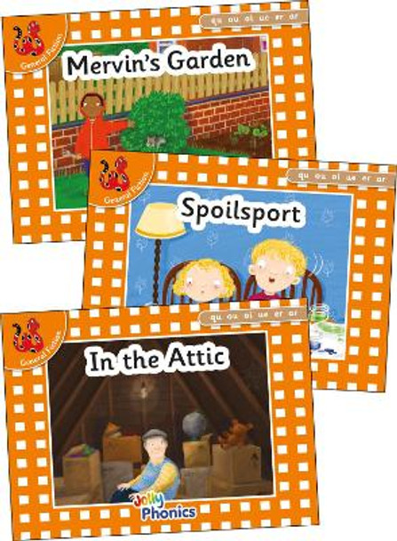 Jolly Phonics Orange Level Readers Set 7: in Precursive Letters (British English edition) by Louise Van-Pottelsberghe